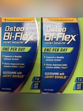 Osteo Bi-Flex Joint Health Supplement with joint shield - 2pcs